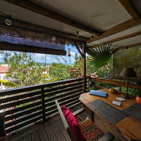 Studio Bwa Banbou Dans Villa Fleurs Des Iles Le Vauclin Zewnętrze zdjęcie