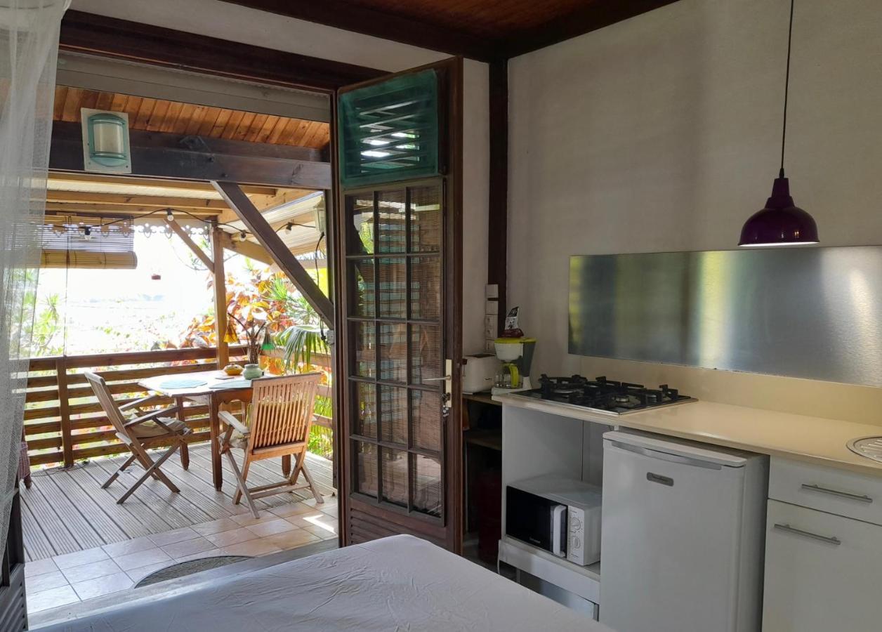 Studio Bwa Banbou Dans Villa Fleurs Des Iles Le Vauclin Zewnętrze zdjęcie