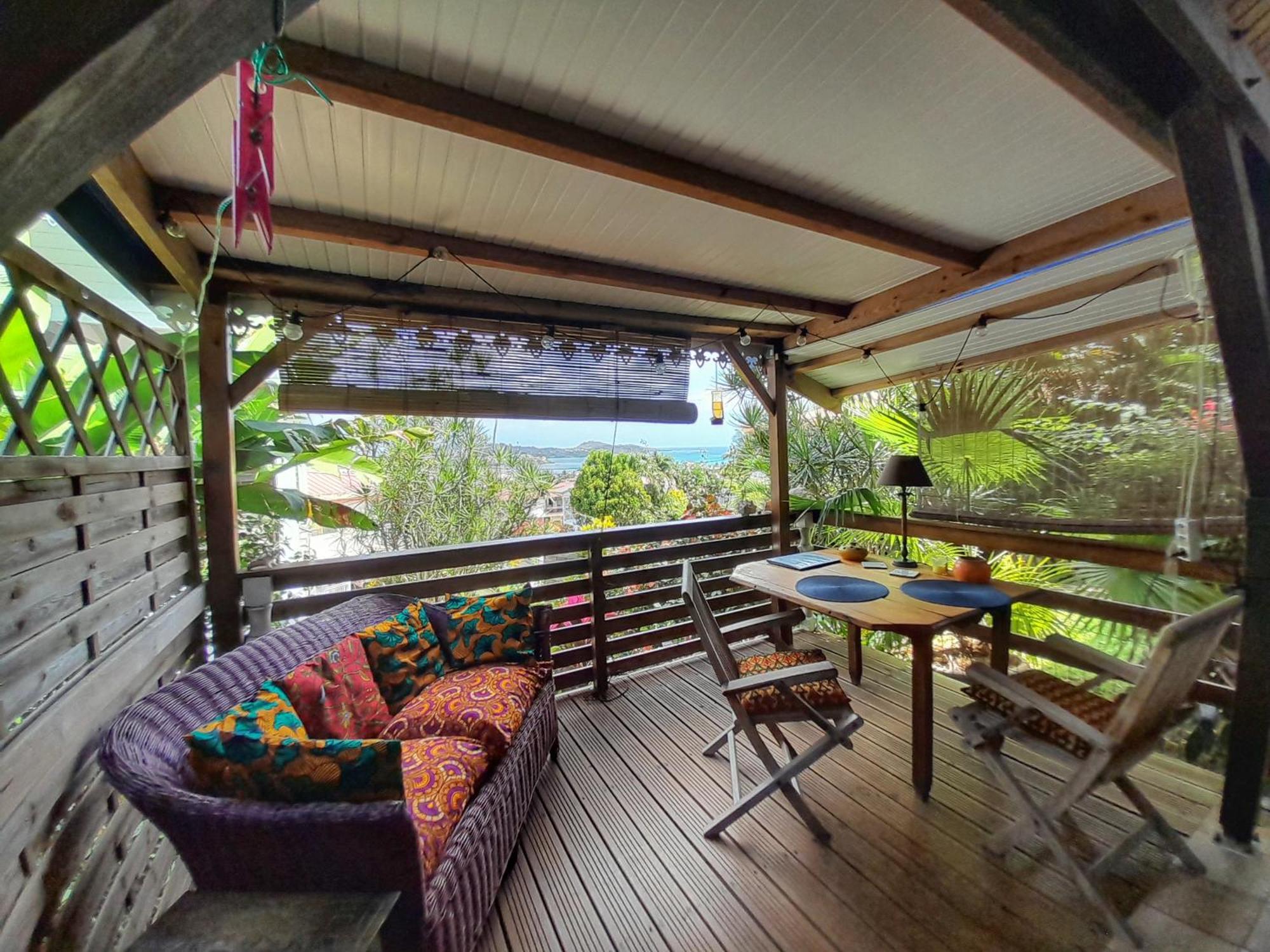 Studio Bwa Banbou Dans Villa Fleurs Des Iles Le Vauclin Zewnętrze zdjęcie