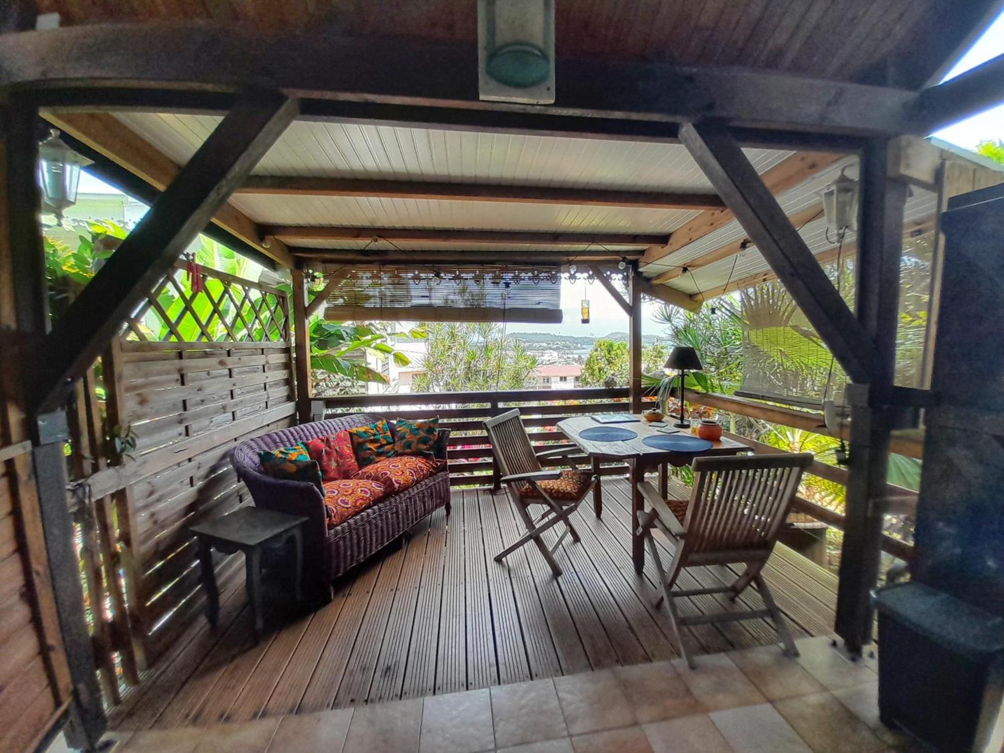 Studio Bwa Banbou Dans Villa Fleurs Des Iles Le Vauclin Zewnętrze zdjęcie