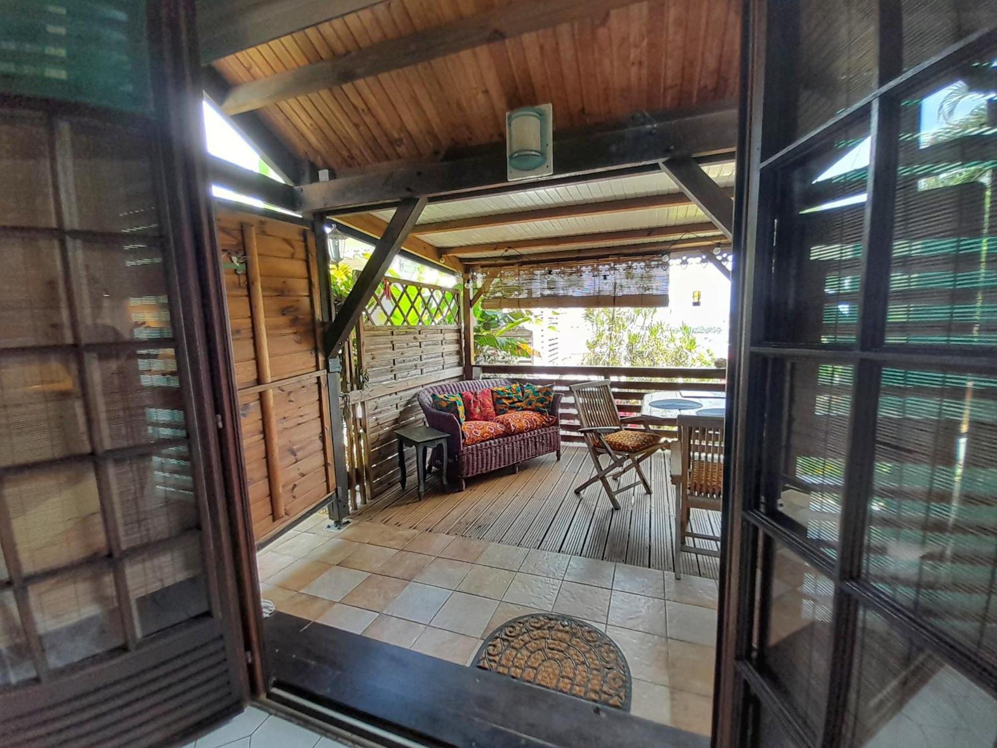 Studio Bwa Banbou Dans Villa Fleurs Des Iles Le Vauclin Zewnętrze zdjęcie