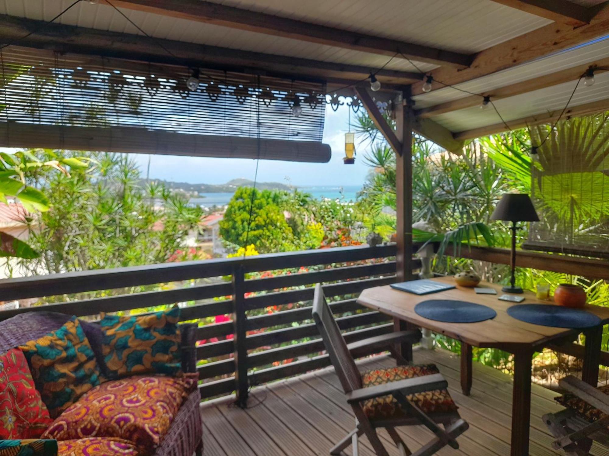 Studio Bwa Banbou Dans Villa Fleurs Des Iles Le Vauclin Zewnętrze zdjęcie